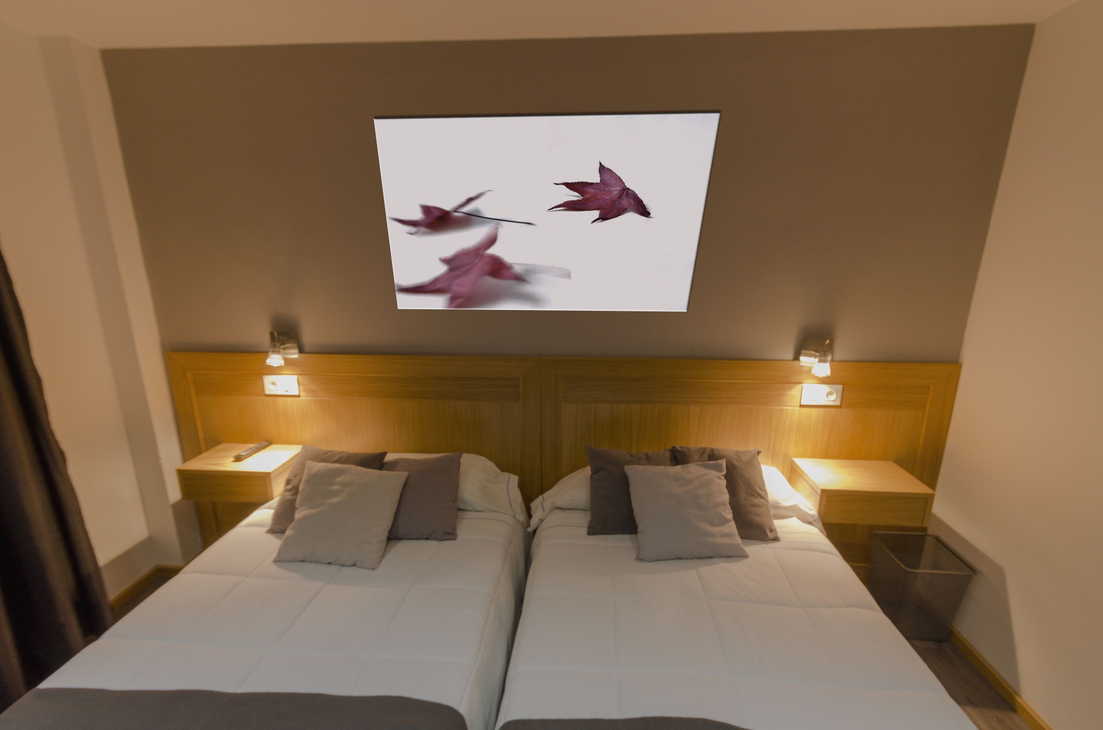 ห้องดับเบิลหรือทวิน | 1 ห้องนอน, ตู้นิรภัยในห้องพัก, โต๊ะทำงาน, ผ้าม่า  นกันแสง