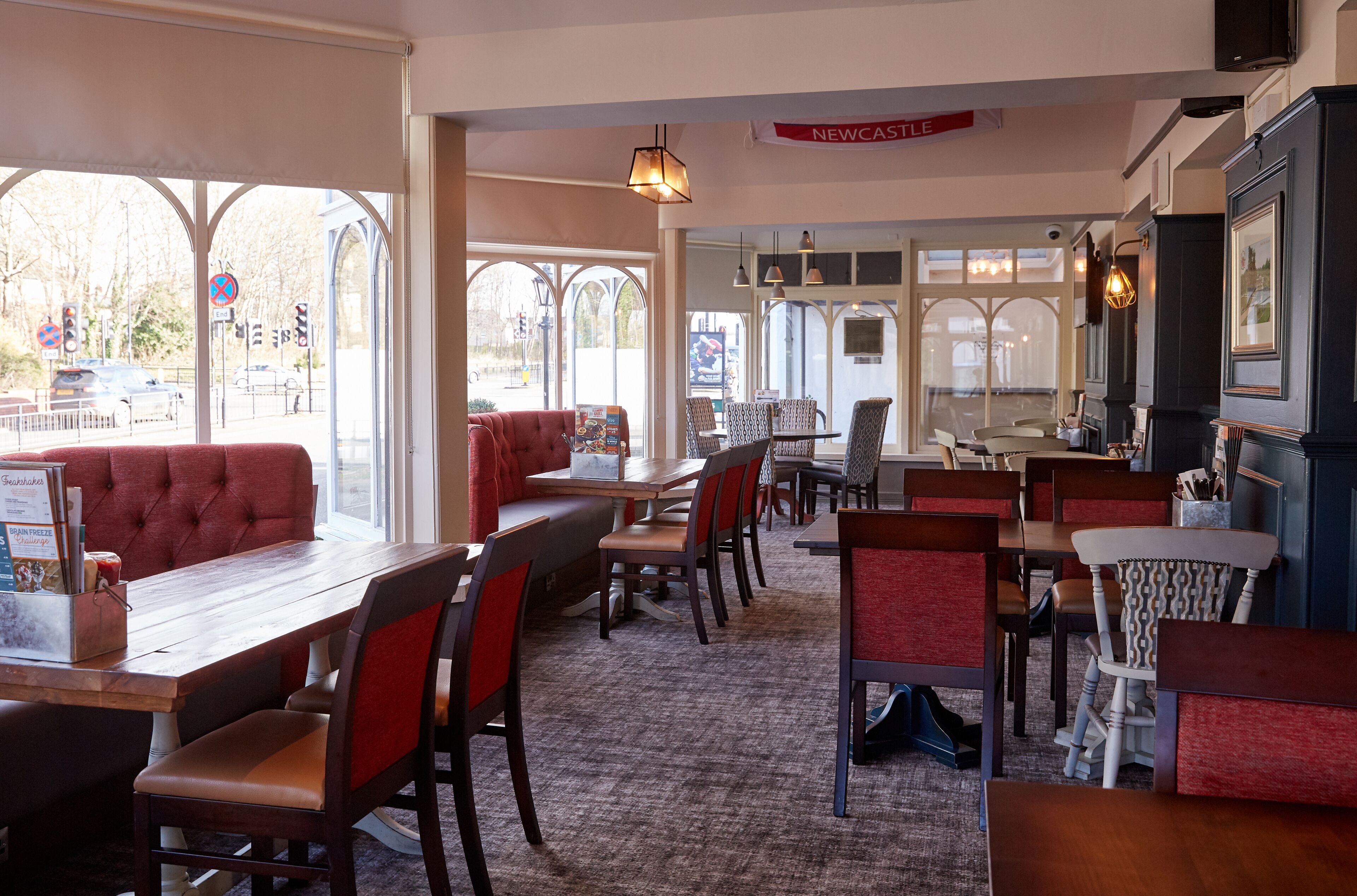 Breakfast and dinner served, British cuisine