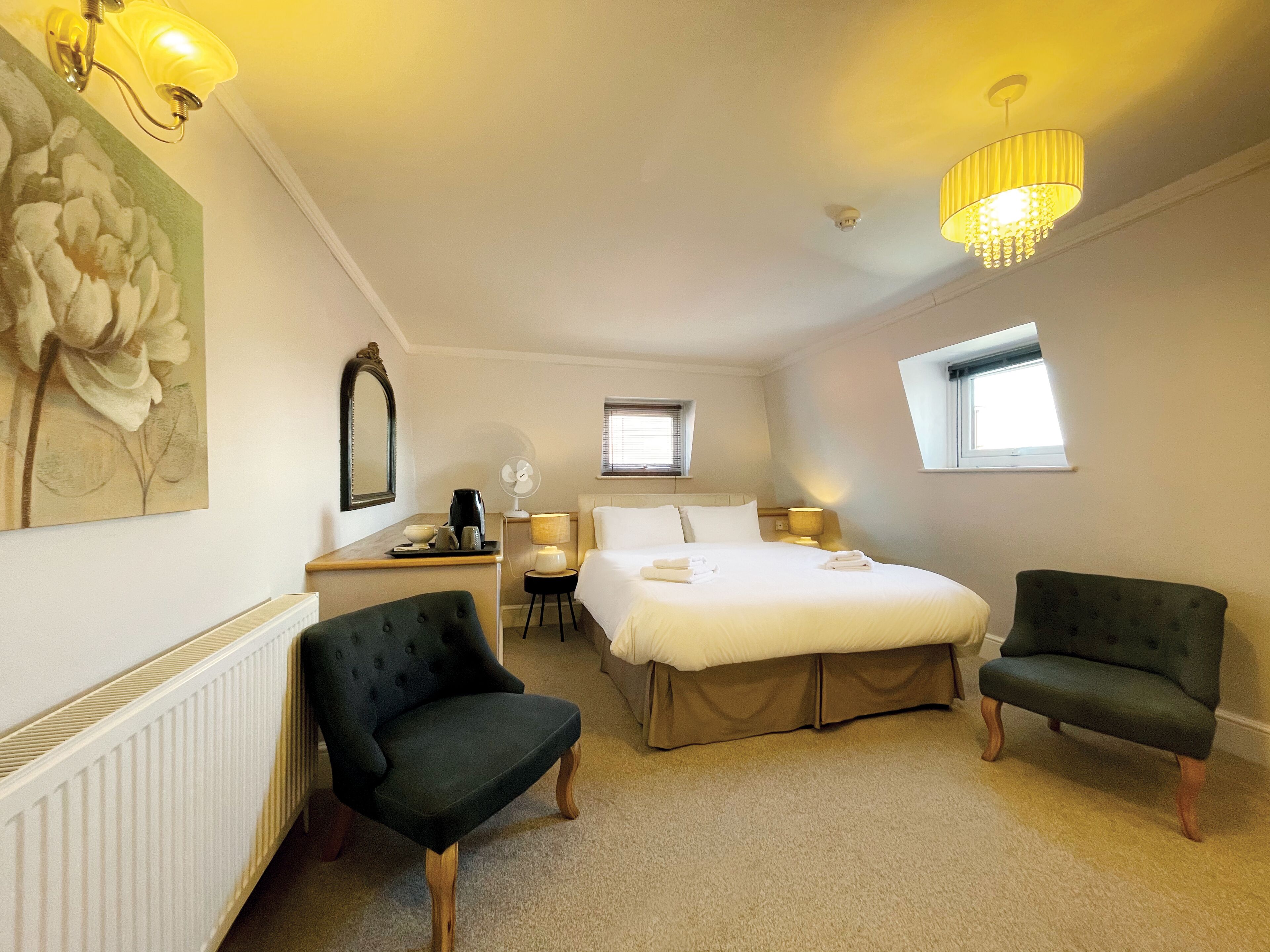 Zimmer | Bügeleisen/Bügelbrett, kostenloses WLAN, Bettwäsche