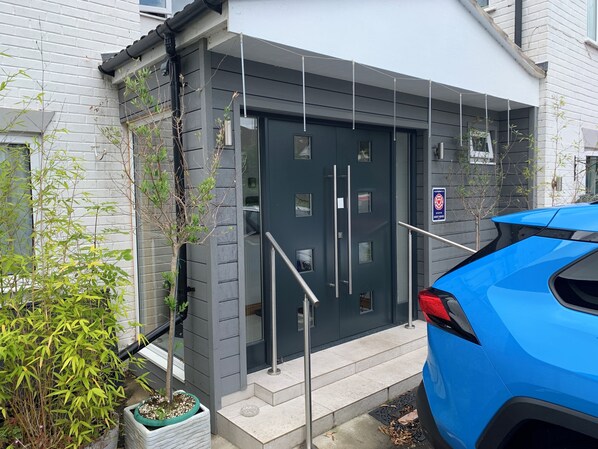 Façade de l’hébergement