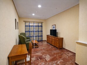 Suite Room | Living area | Flat-screen TV - Albohera Playa hotel by Belvilla Resorts (San Javier)