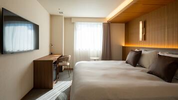 Habitación doble estándar, 1 cama King size, para no fumadores (King) | Caja de seguridad en la habitación y decoración personalizada