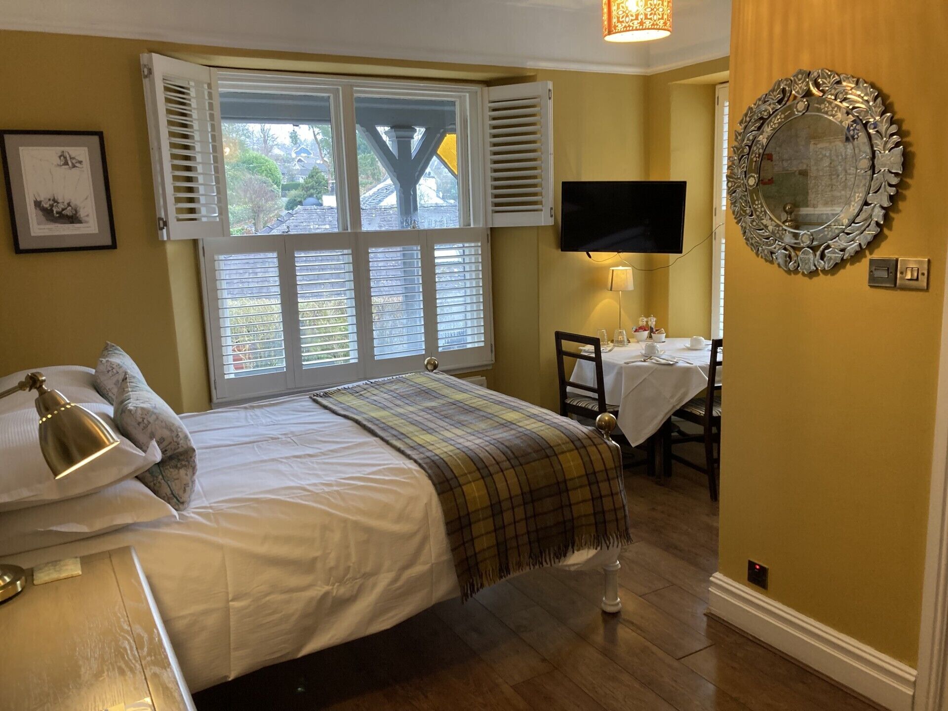 King Bed | Individually decorated, individually furnished, iron/ironing board