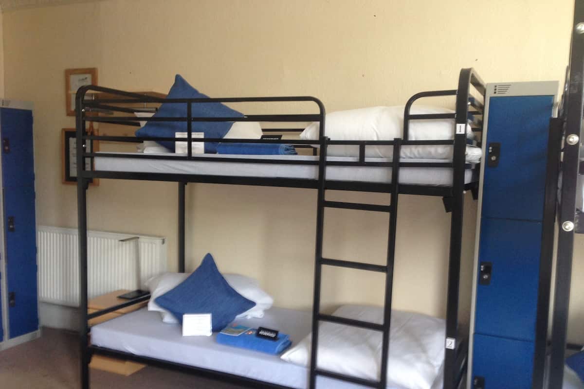 Habitación, dormitorio mixto ( 1 Bunk Bed in 10-Bed Dormitory) | Caja de seguridad en la habitación y tabla de planchar con plancha