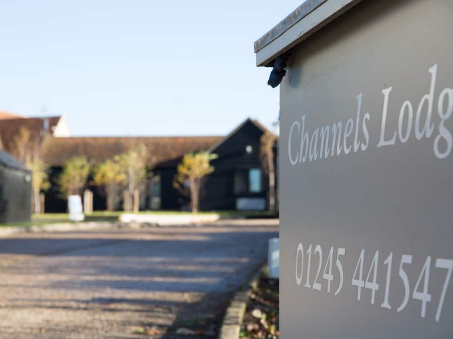 Fachada de la propiedad