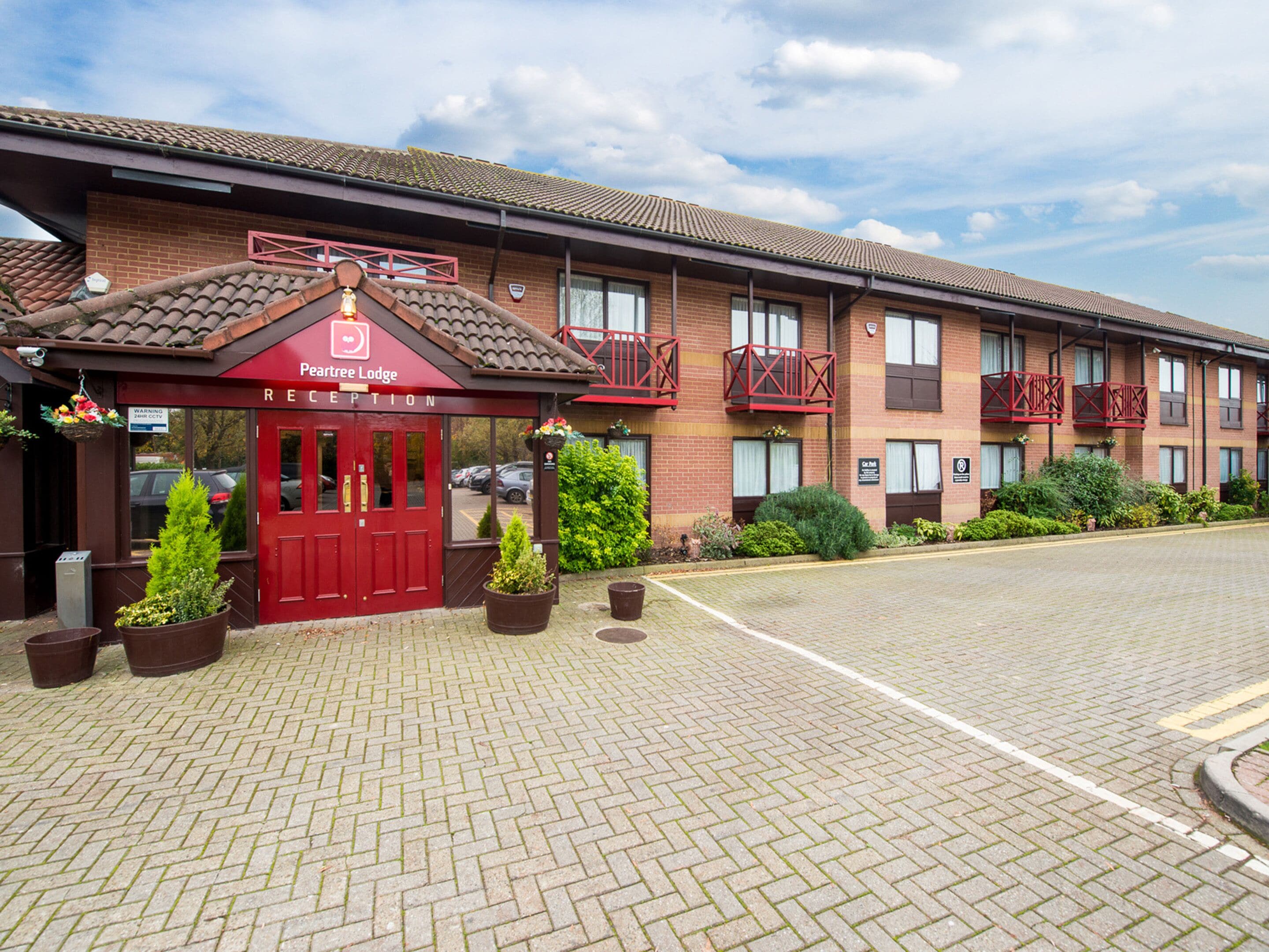 Façade de l’hébergement 