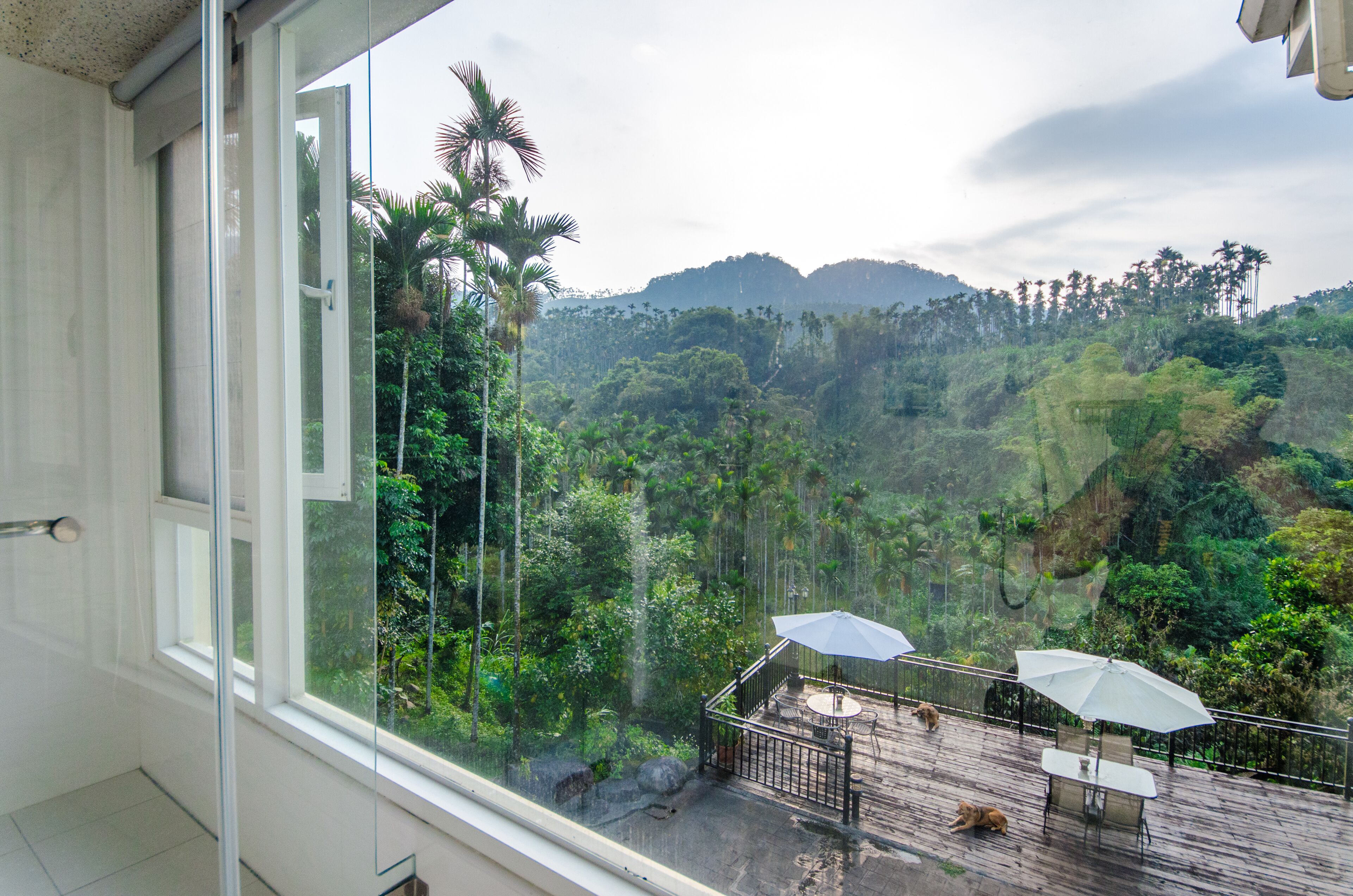 Luxury Double Room | Bathroom | Separate tub and shower, free toiletries, hair dryer, slippers