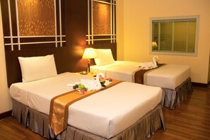 Ropa de cama hipoalergénica y minibar 