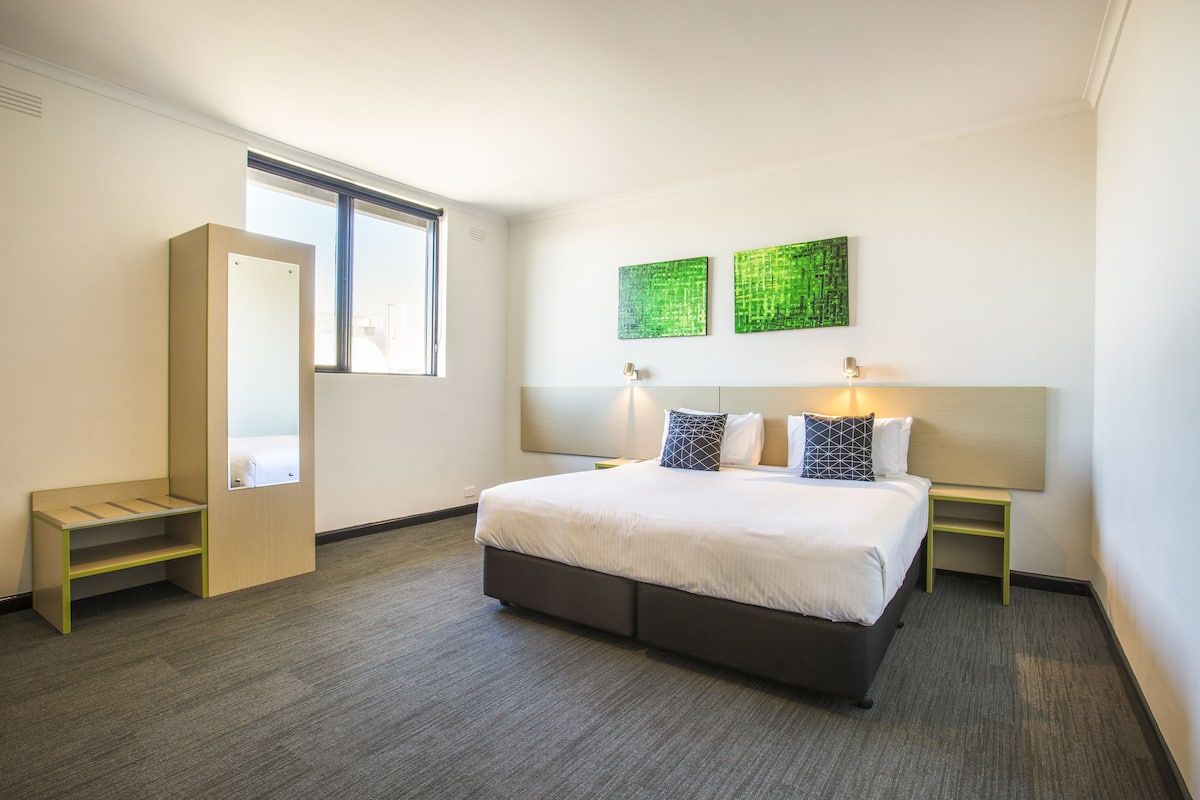 Two Bedroom Apartment | Premium bedding, desk, iron/ironing board, cots/infant beds