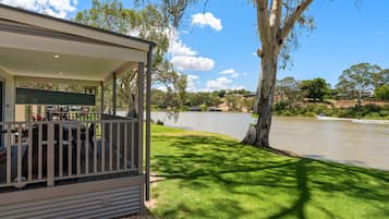 Blick von der Unterkunft