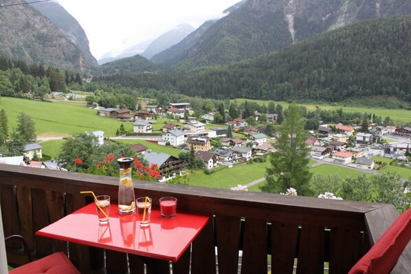 全景公寓, 1 间卧室, 阳台, 山景 | 阳台