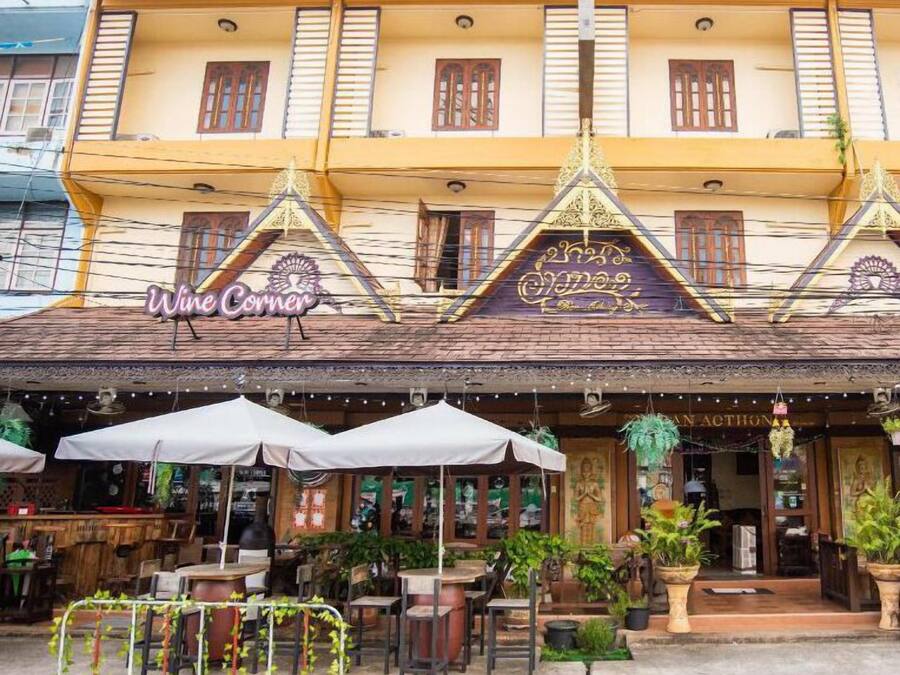 Facciata della struttura