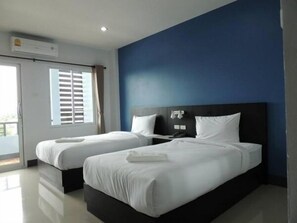 Twin Room | Desk, free WiFi - Trang Grand Mansion (Trang)