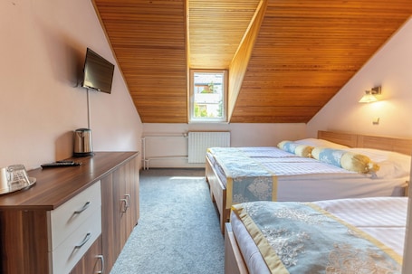 Triple Room | In-room safe, iron/ironing board, free cribs/infant beds, rollaway beds