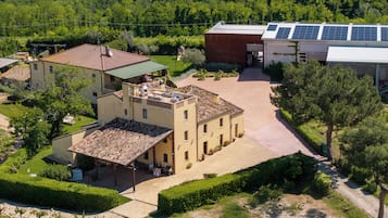 Facciata della struttura