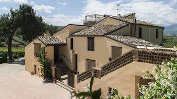 Fassade der Unterkunft