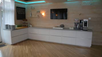 Tägliches inbegriffenes Frühstücksbuffet