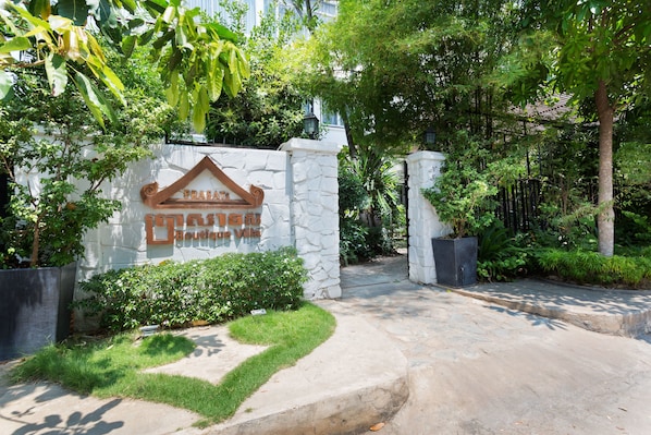 Fassade der Unterkunft