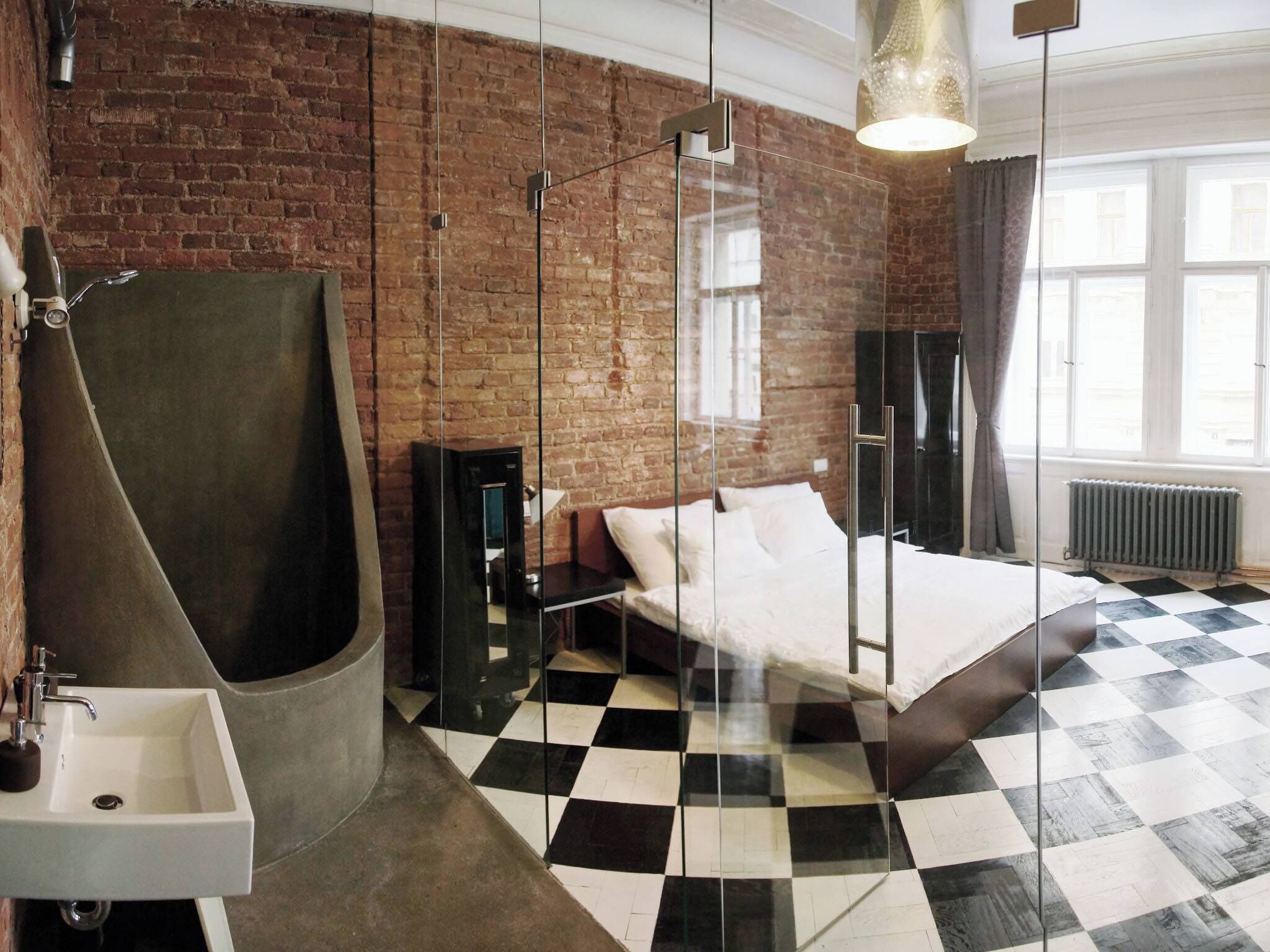 Design Apartment, 2 Bedrooms, 2 Bathrooms, City View | In-room safe, desk, laptop workspace, iron/ironing board