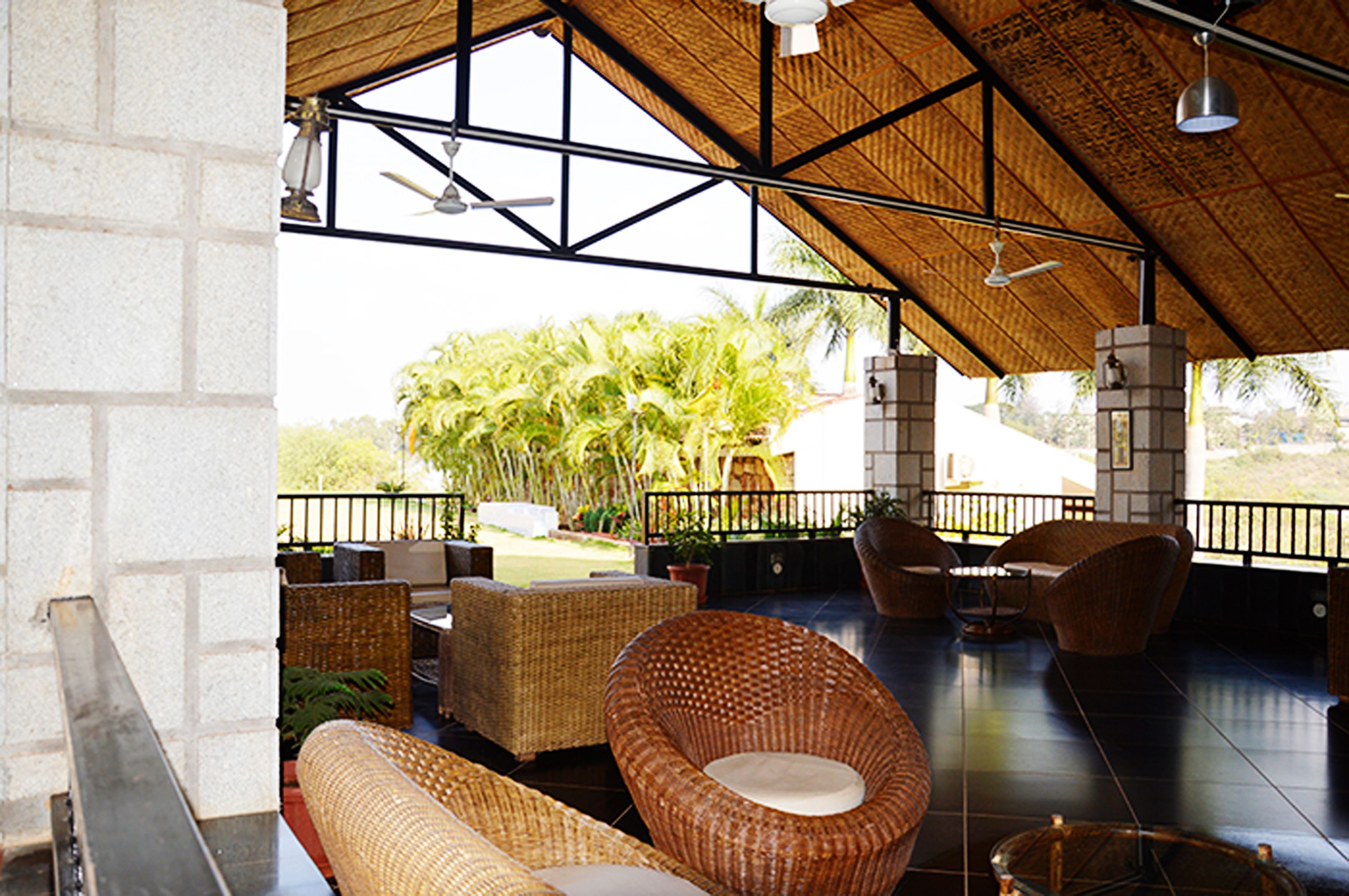 Sala de estar en el lobby