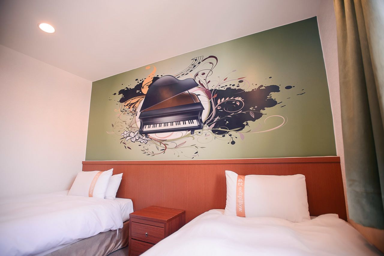 twin room, 2 single beds | in-room safe, individually furnished, desk, blackout curtains