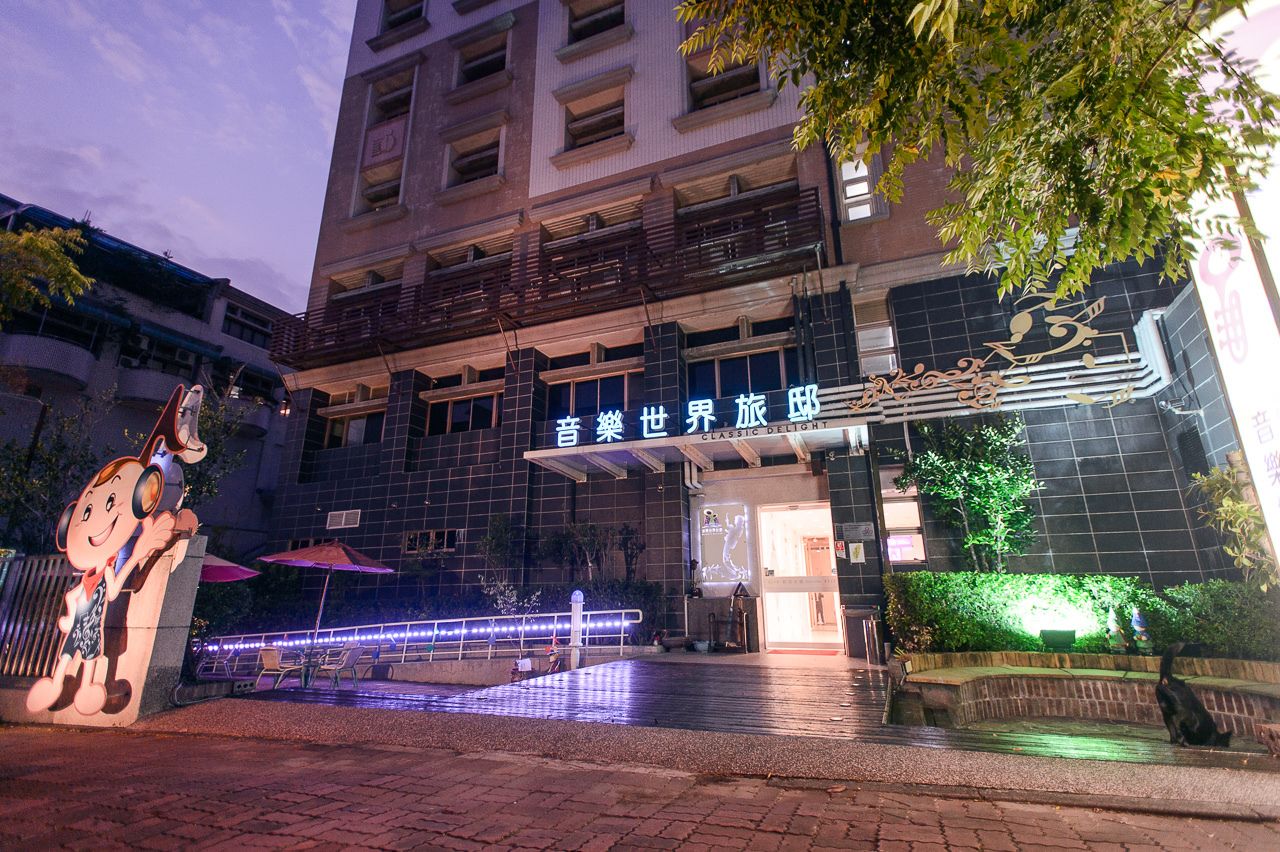 front of property – evening/night