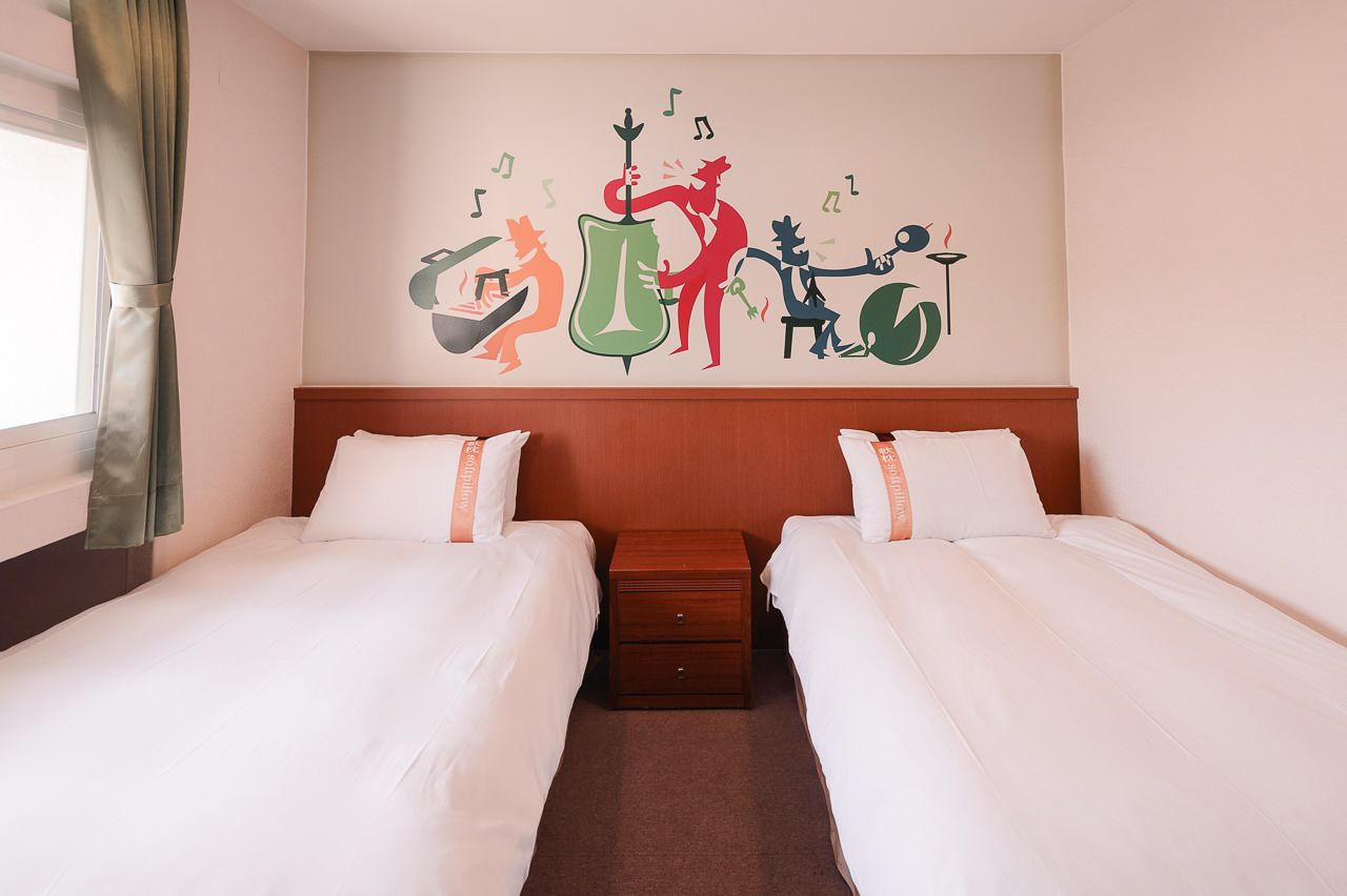 twin room, 2 single beds | in-room safe, individually furnished, desk, blackout curtains