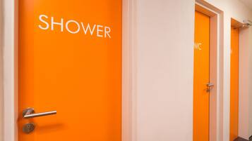 Single Room, Shared Bathroom | Bathroom | Shower, hair dryer, towels