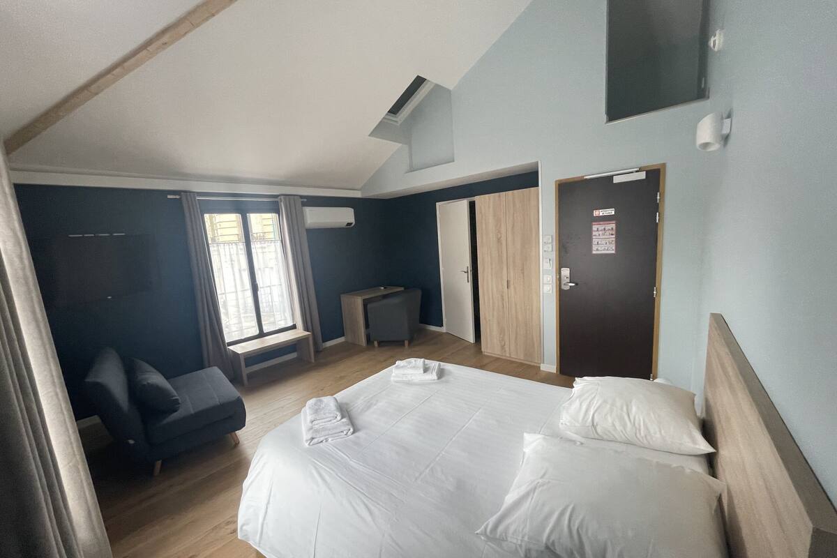 Chambre Double Premium, salle de bains attenante