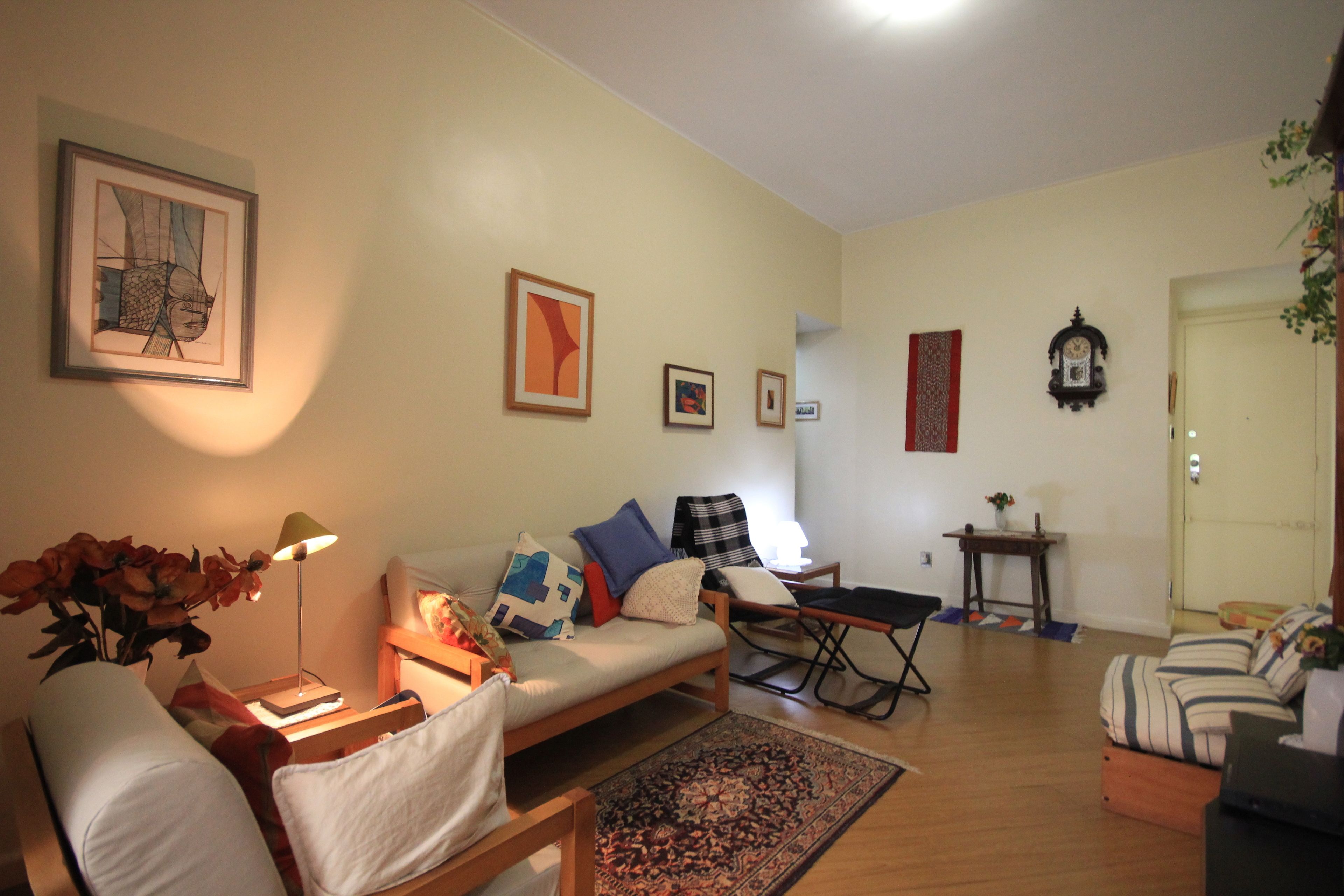 Standard-Apartment, 2 Schlafzimmer, Küche, am Strand | Wohnzimmer | Flachbildfernseher, DVD-Player