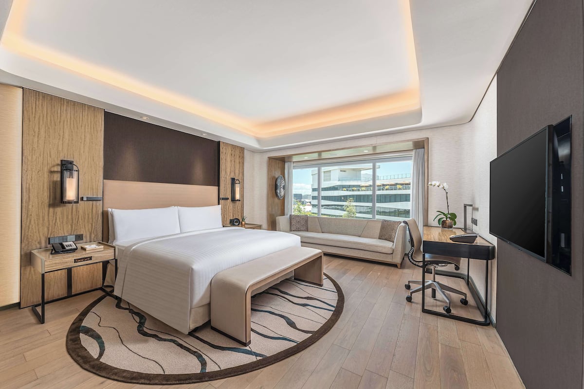 King, Suite Premier, 1 habitación | Ropa de cama de alta calidad y minibar