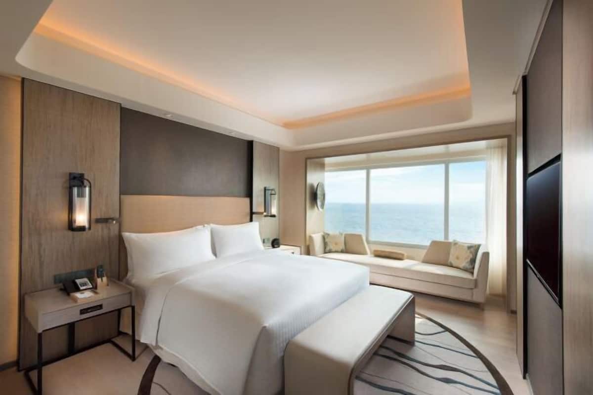 Ropa de cama de alta calidad y minibar