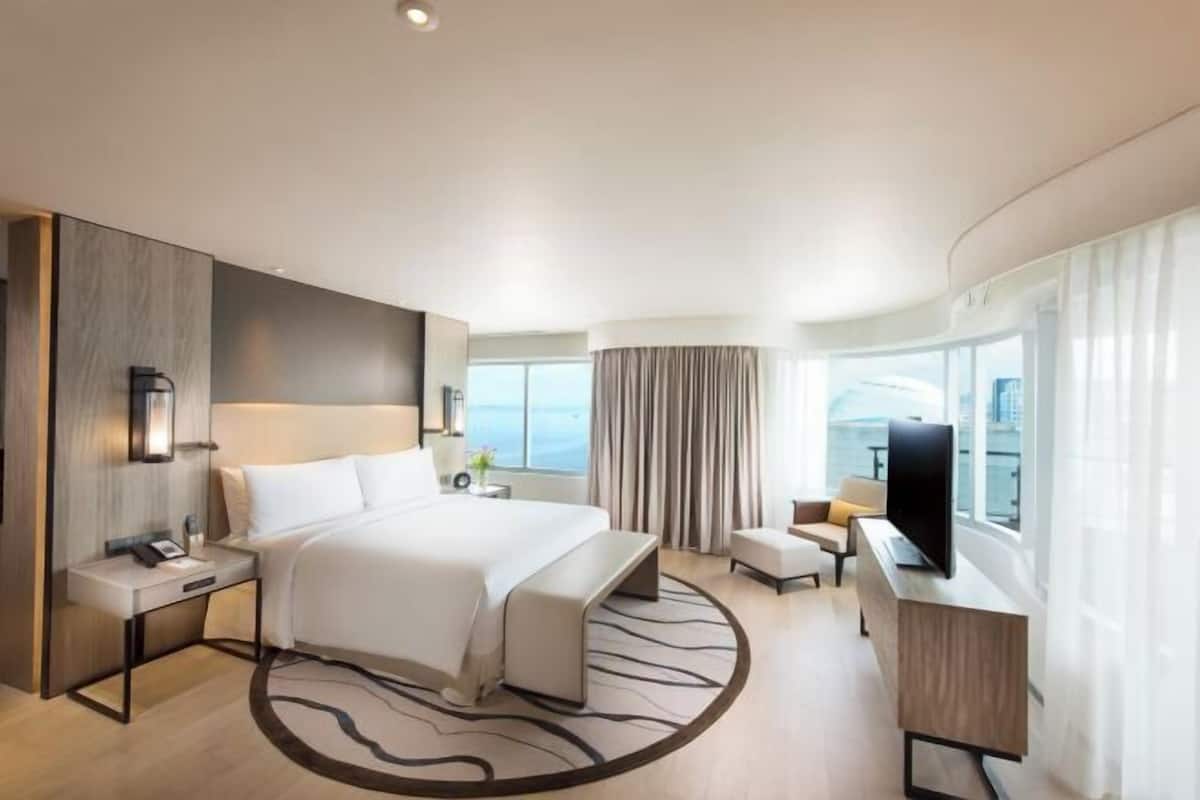 Ropa de cama de alta calidad y minibar