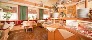 Gratis frukostbuffé varje dag