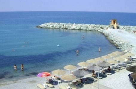 Beach nearby. Olympion Melathron