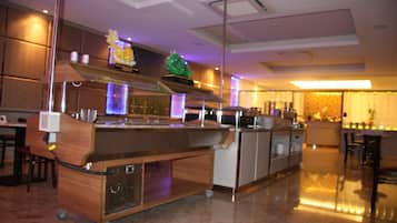 Daily buffet breakfast (EUR 12.60 per person)