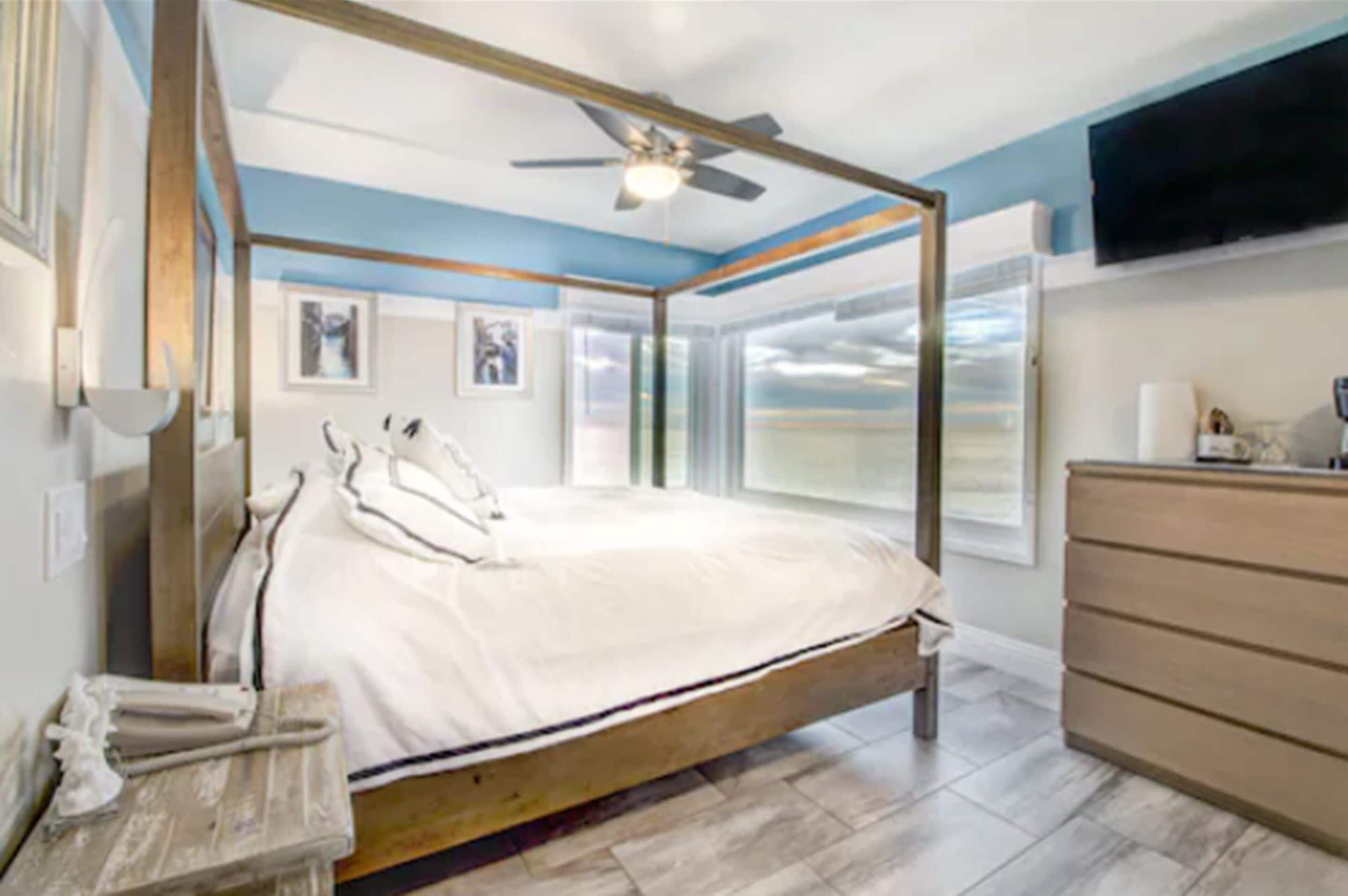 Phòng Suite, 2 phòng ngủ, bếp | Bộ đồ giường kháng dị ứng, chăn bông, trang trí khác biệt 