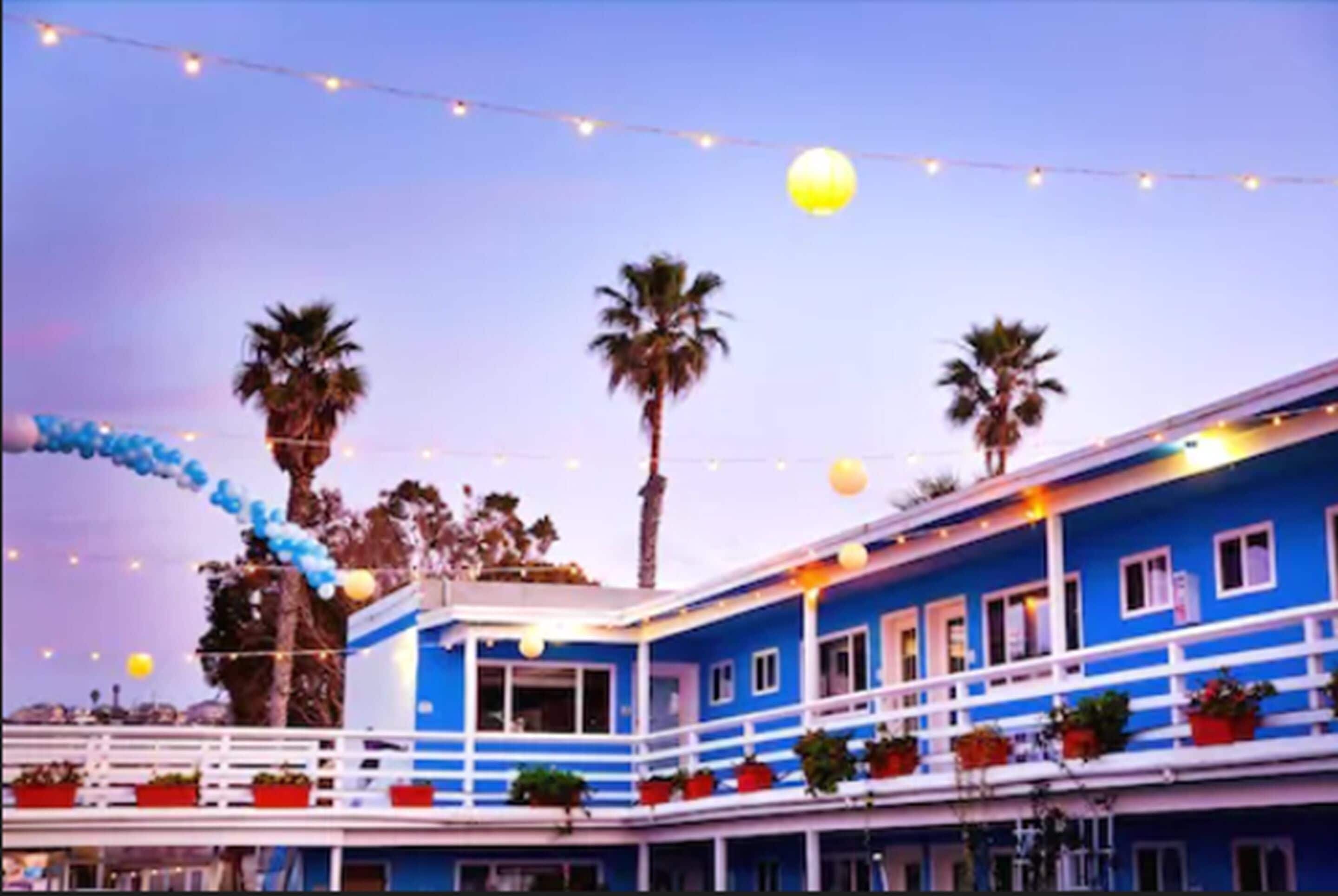 front of property – evening/night