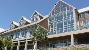 Overnatningsstedets facade