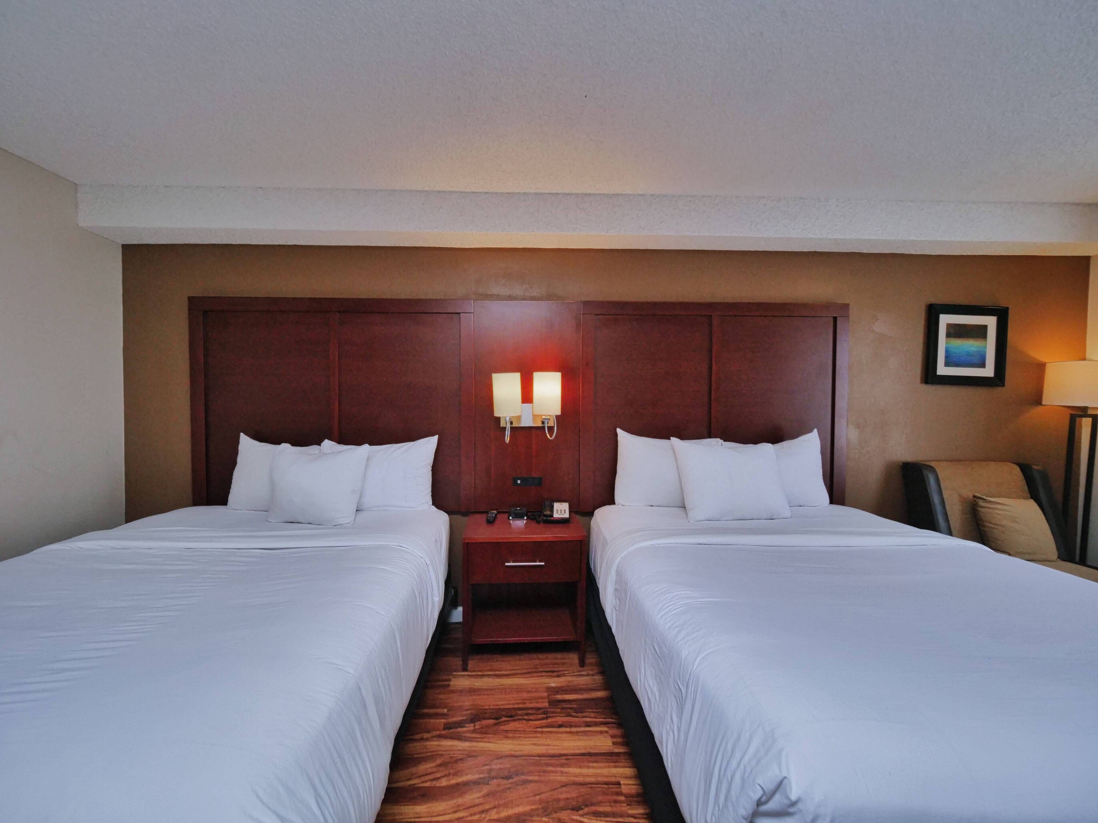 스탠다드룸, 퀸사이즈침대 2개, 금연 | 고급 침구, 객실 내 금고, 책상, 다리미/다리미판