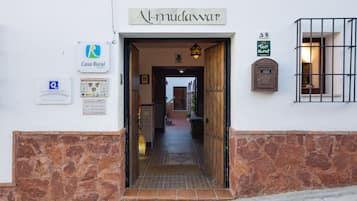 Entrada de la propiedad