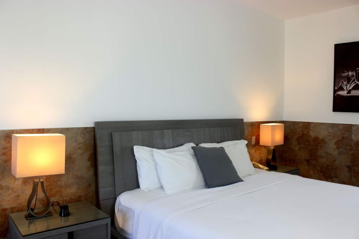 Standard Queen Room | Premium bedding, in-room safe, desk, iron/ironing board