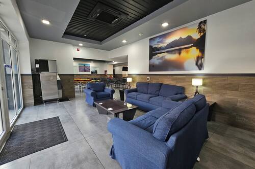 Lobby sitting area