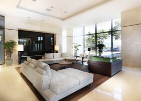 Sala de estar en el lobby