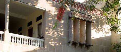 Fassade der Unterkunft