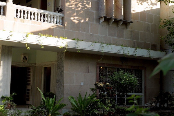 Voorkant van accommodatie