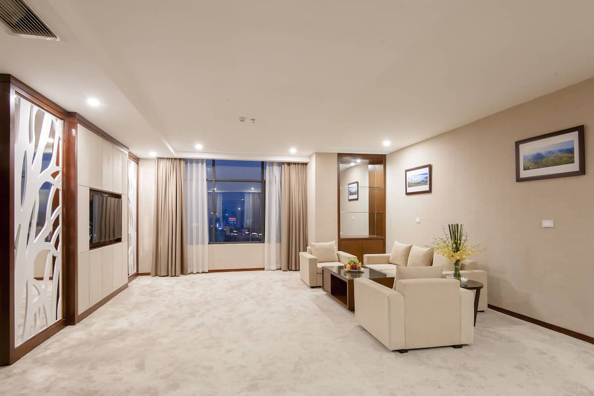 Suite Executive, vista montagna, piano elevato | Vista dalla camera