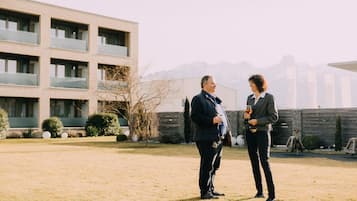 Fassade der Unterkunft