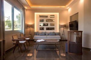 Sala de estar en el lobby