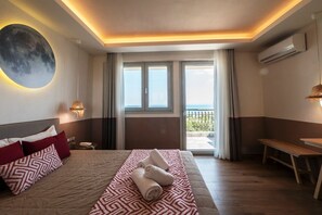 Executive Apartment, 1 Bedroom | Beach/ocean view - Asteris Village (Polygyros)